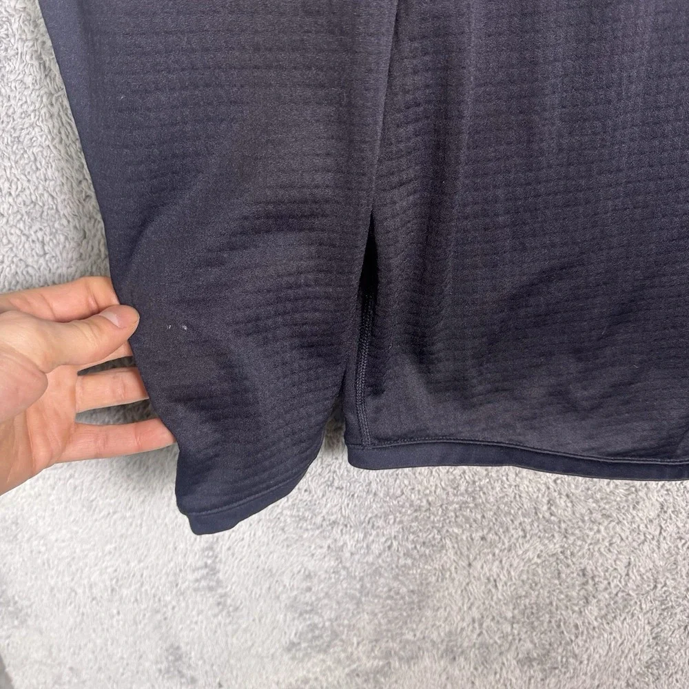 Michigan Wolverines Jordan Sweatshirt Men XL Grid Fleece Stitched Logos Pullover
